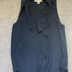 Michael Kors Navy Sleeveless Women's Top